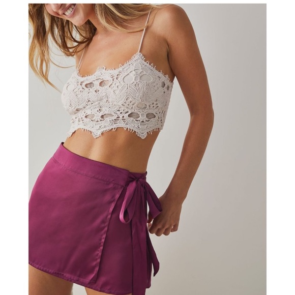 Free People Other - NWT Free People Pink Nectar Athena Bralette XL